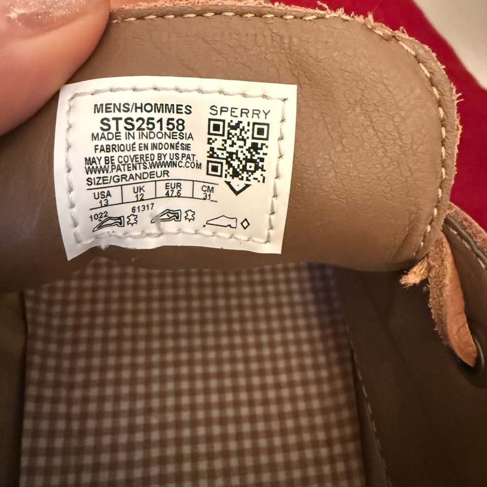 Sperry Brown Boat Shoes - Picture 4 of 4